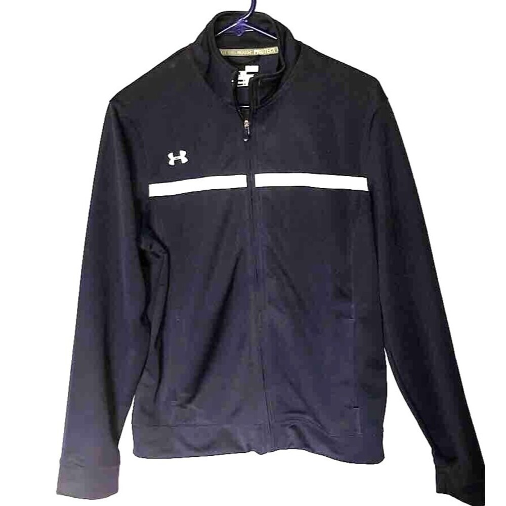 Under Armour Loose Fit  Women’s All Season Gear Jacket Full Zip Navy Medium